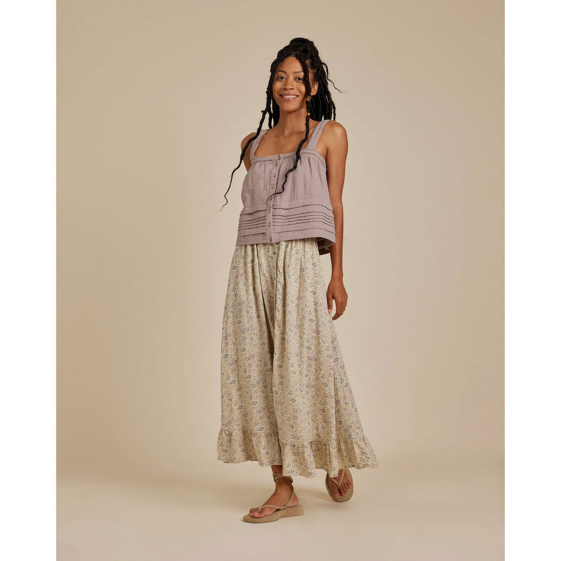 Rylee and Cru Oceanside Skirt | Garden