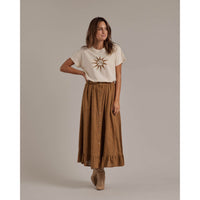 Rylee and Cru Oceanside Skirt | Chartreuse