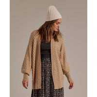Rylee and Cru Womens Knit Cap | Putty