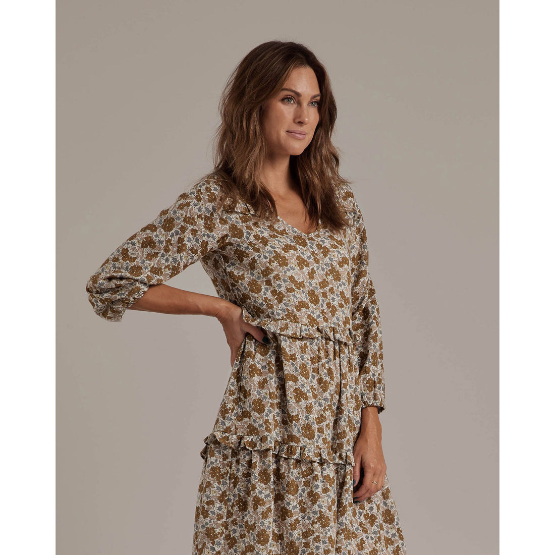 Rylee and Cru Mabel Dress | Gardenia