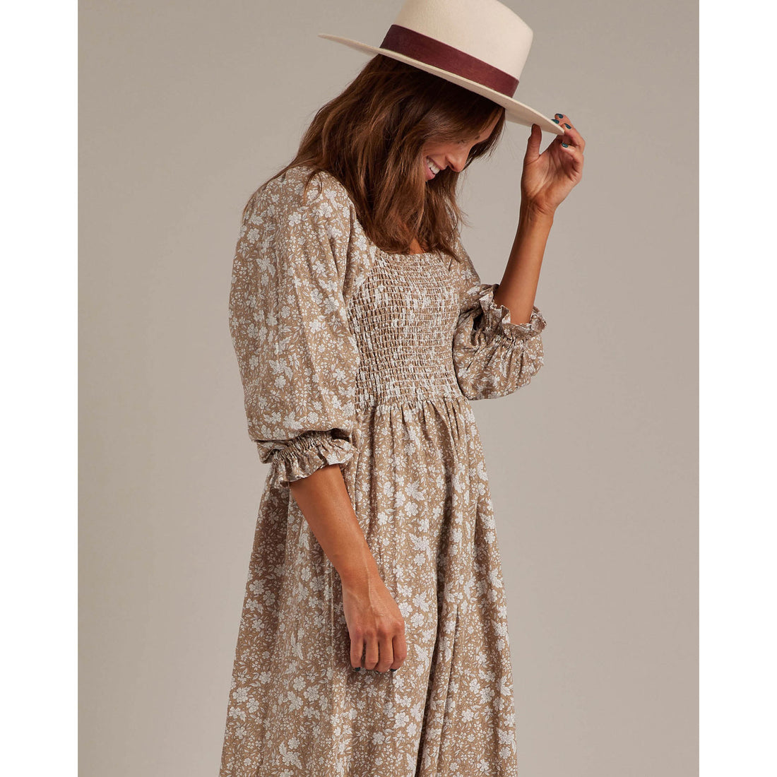 Rylee and Cru  Adelaide Womens Dress|Soft Floral