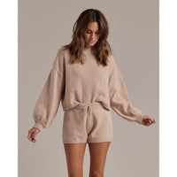 Rylee and Cru Knit Sweater | Heathered Rose