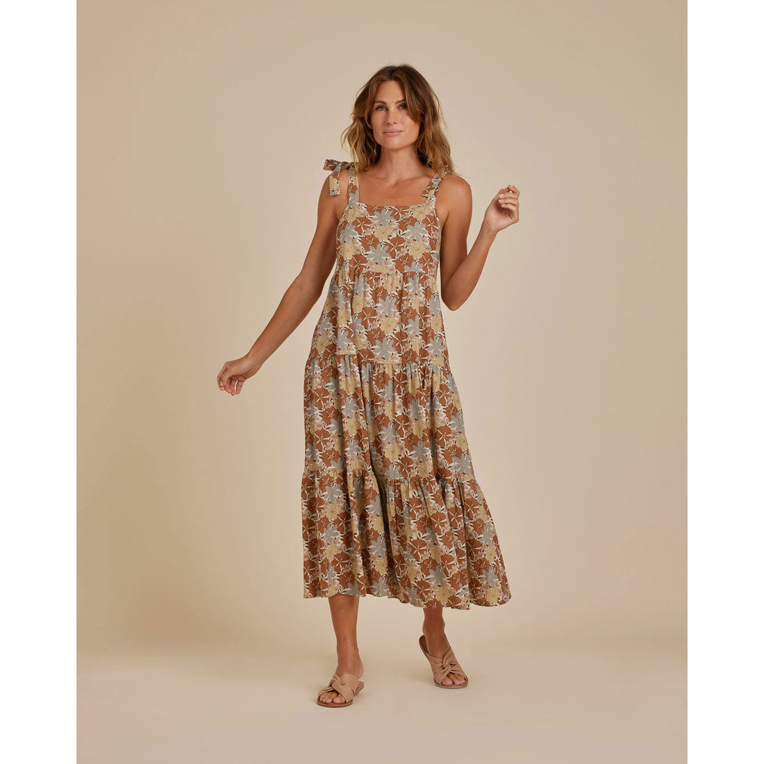 Rylee and Cru Safari Floral Harbor Dress