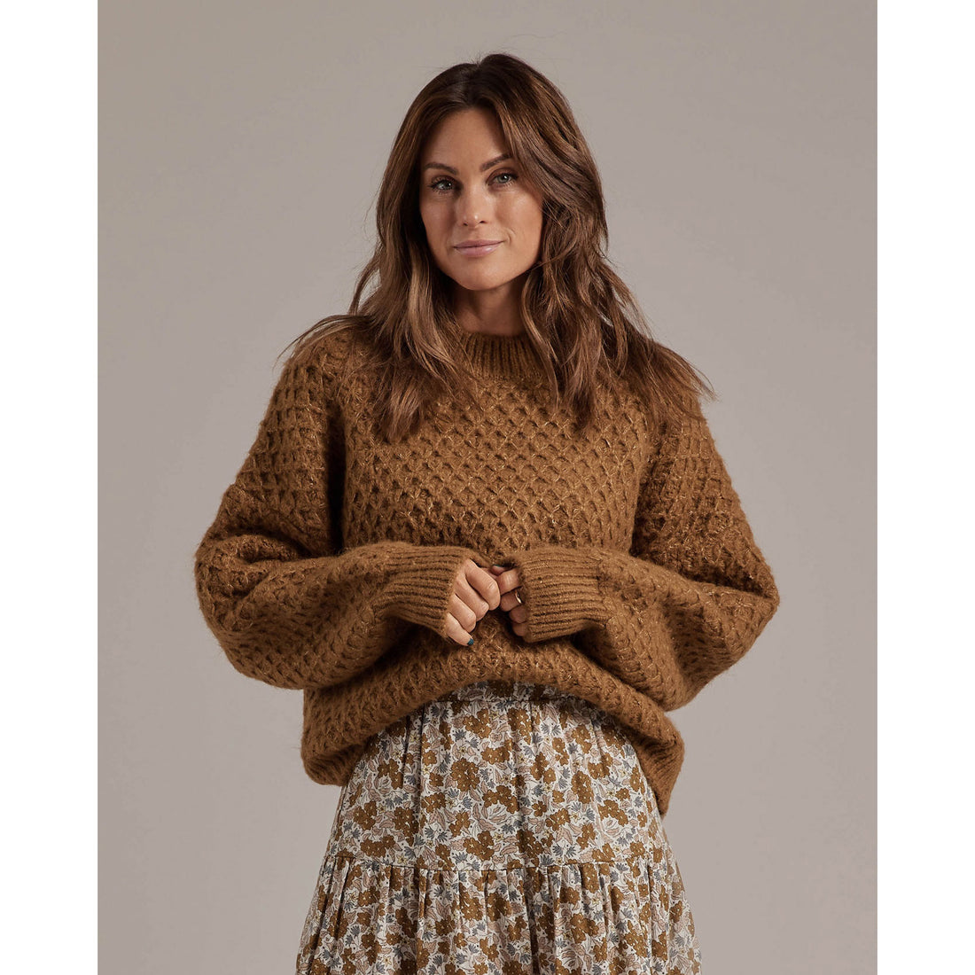 Rylee and Cru Carolina Sweater | Chartreuse