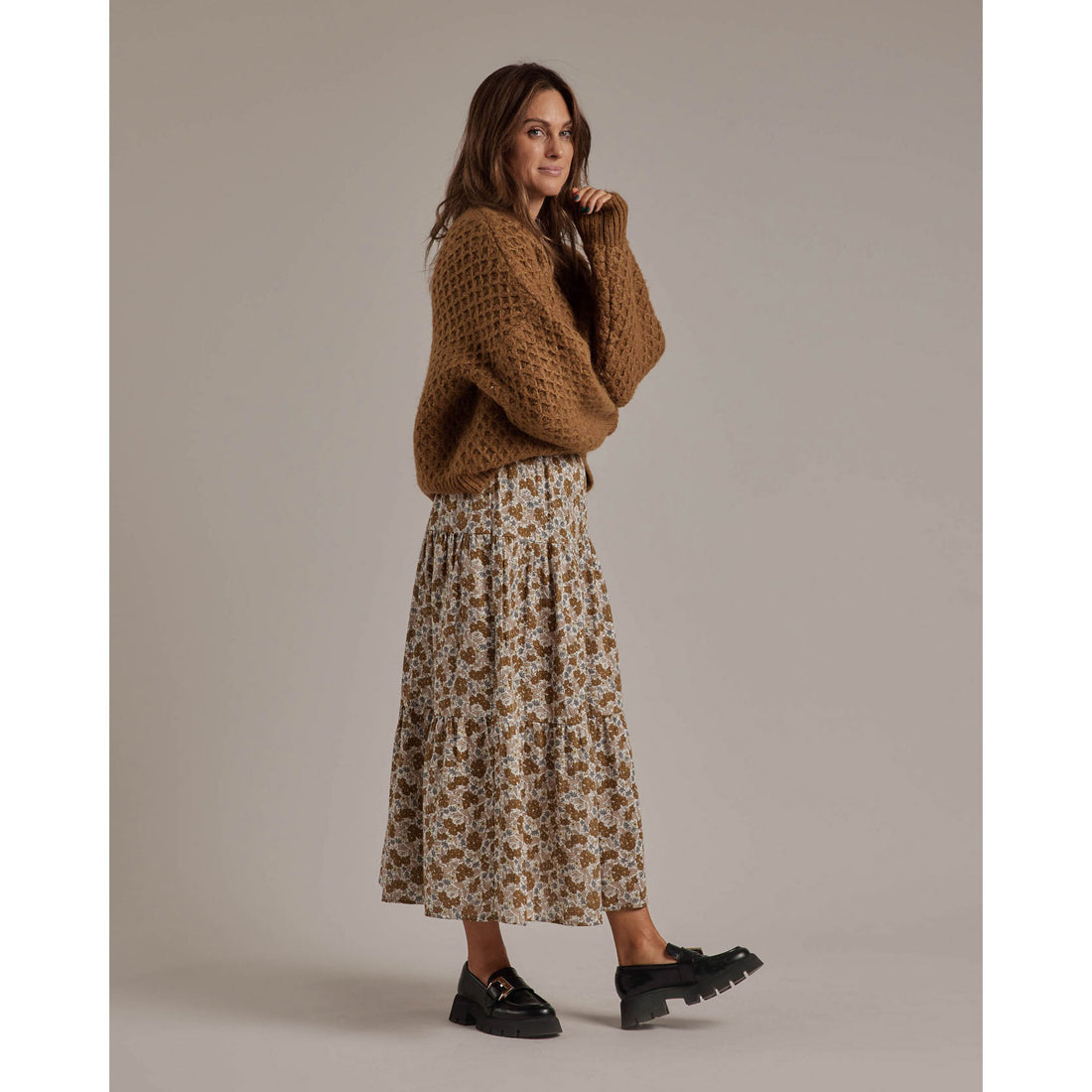 Rylee and Cru Carolina Sweater | Chartreuse