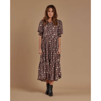 Rylee and Cru  Birdie Womens Dress|Holiday Bloom