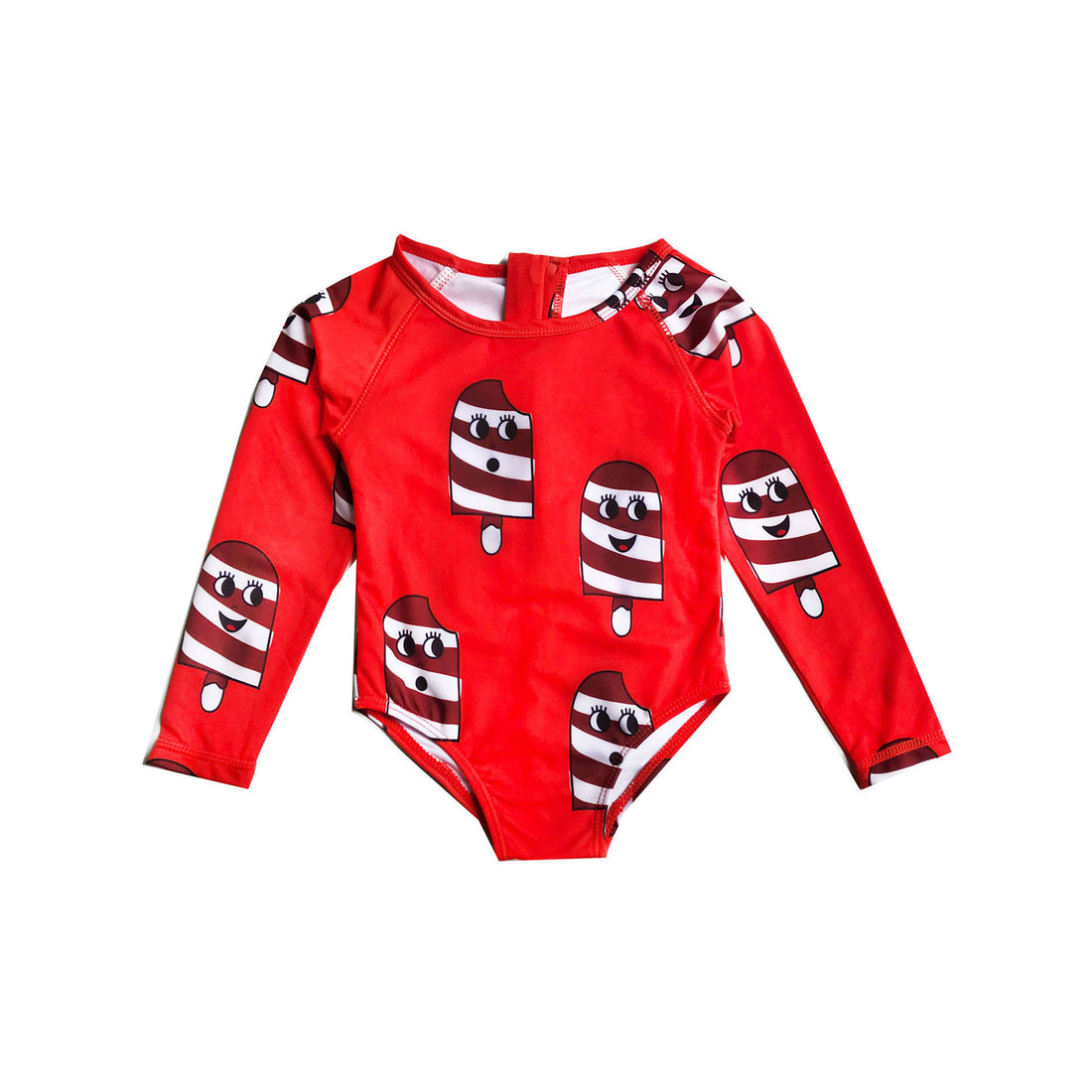 Hugo Loves Tiki Red Ice Cream Surf Onesie
