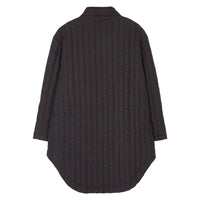 Finger in the Nose Rina Winter Black Quilted Oversized Jacket