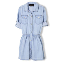 Finger in the Nose Bleached Blue Roseville Dress