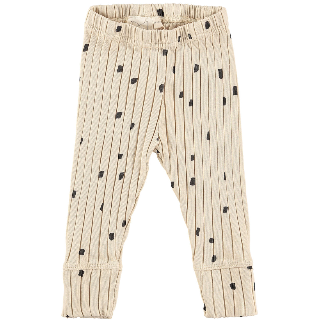 Mini Sibling Oatmeal Confetti Rib Leggings