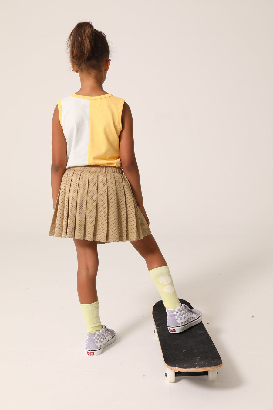 raquette Warm Sand Mesh Tennis Skirt – Ladida