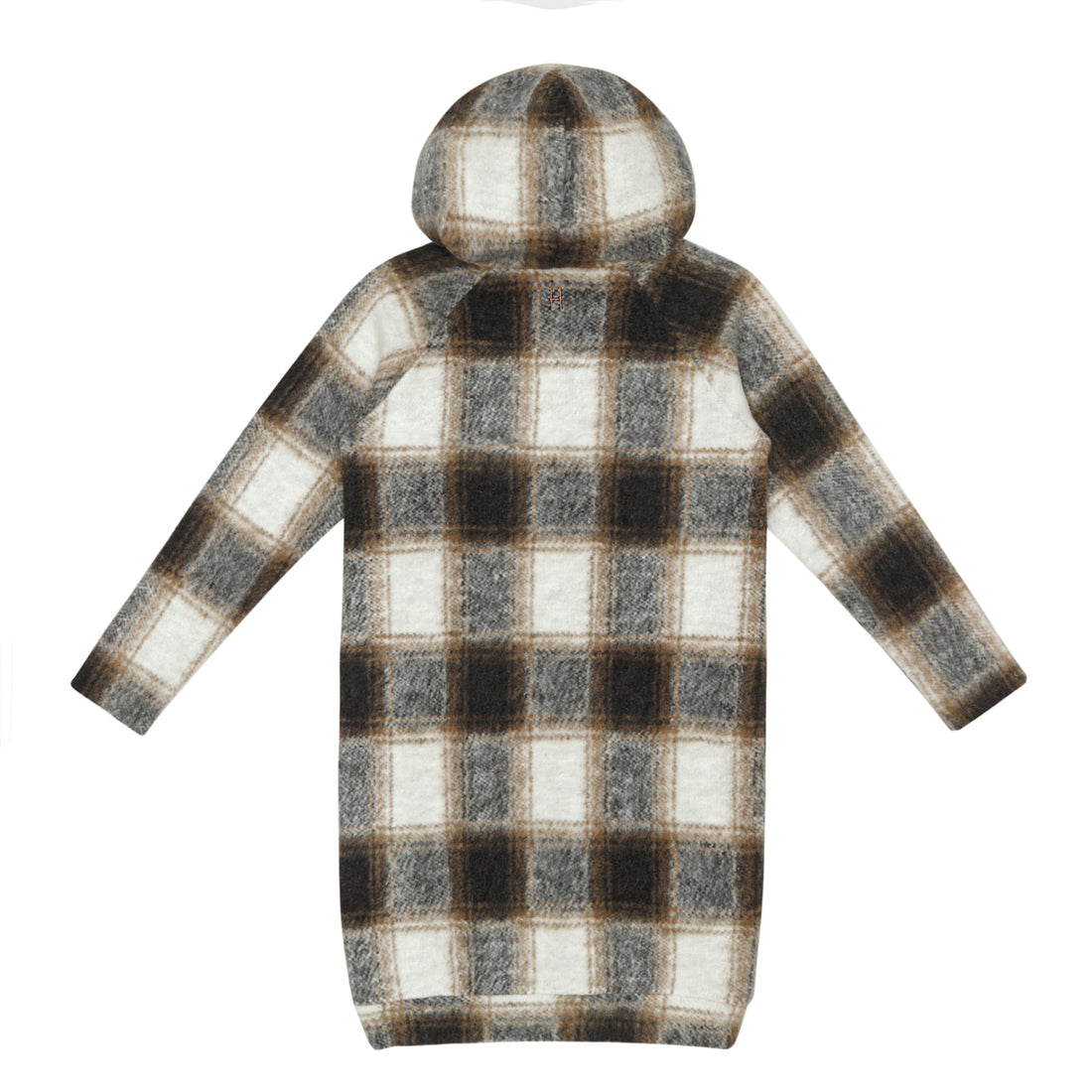 Little Hedonist Flanel Jacquard Hooded Rudi Sweatdress