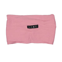 Knot Hairbands Mauve Ruffle Headwrap