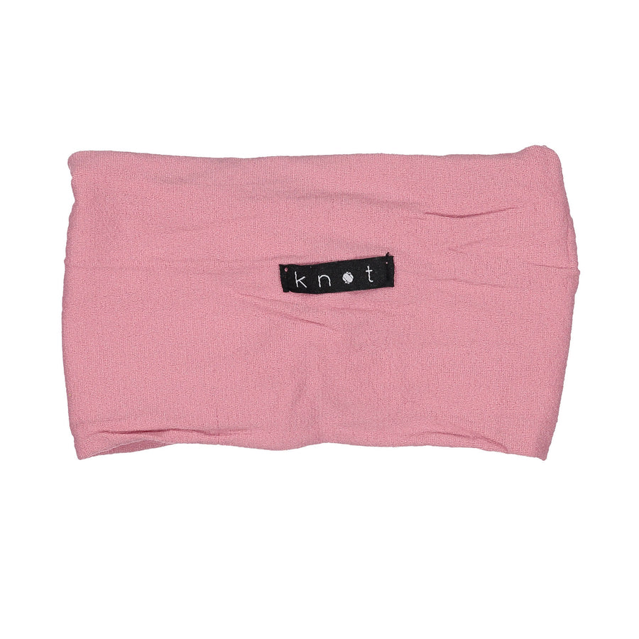 Knot Hairbands Mauve Ruffle Headwrap