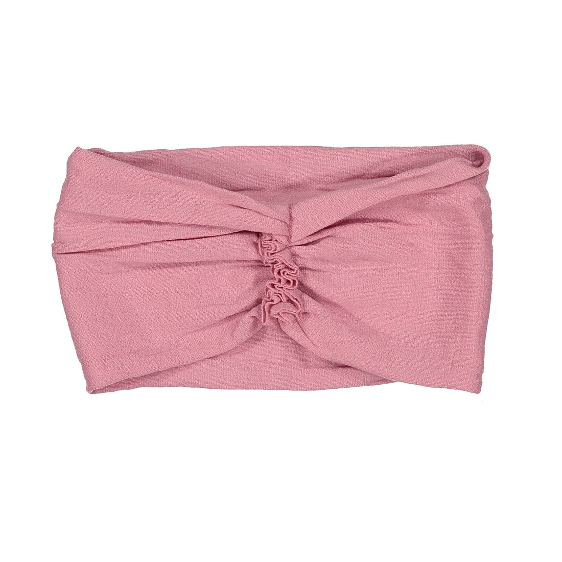 Knot Hairbands Mauve Ruffle Headwrap