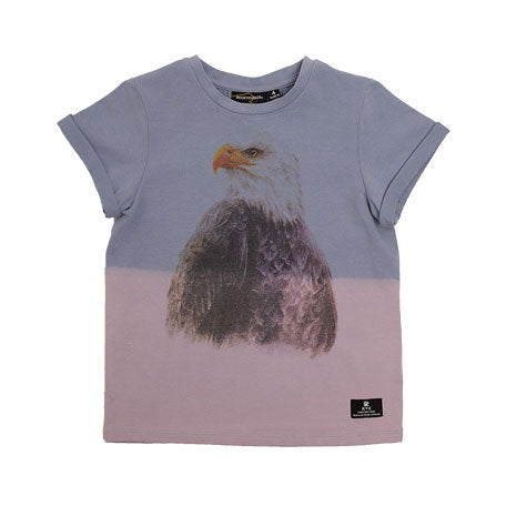 Rock Your Baby  Blue Dip Dye Eagle Eye Tee