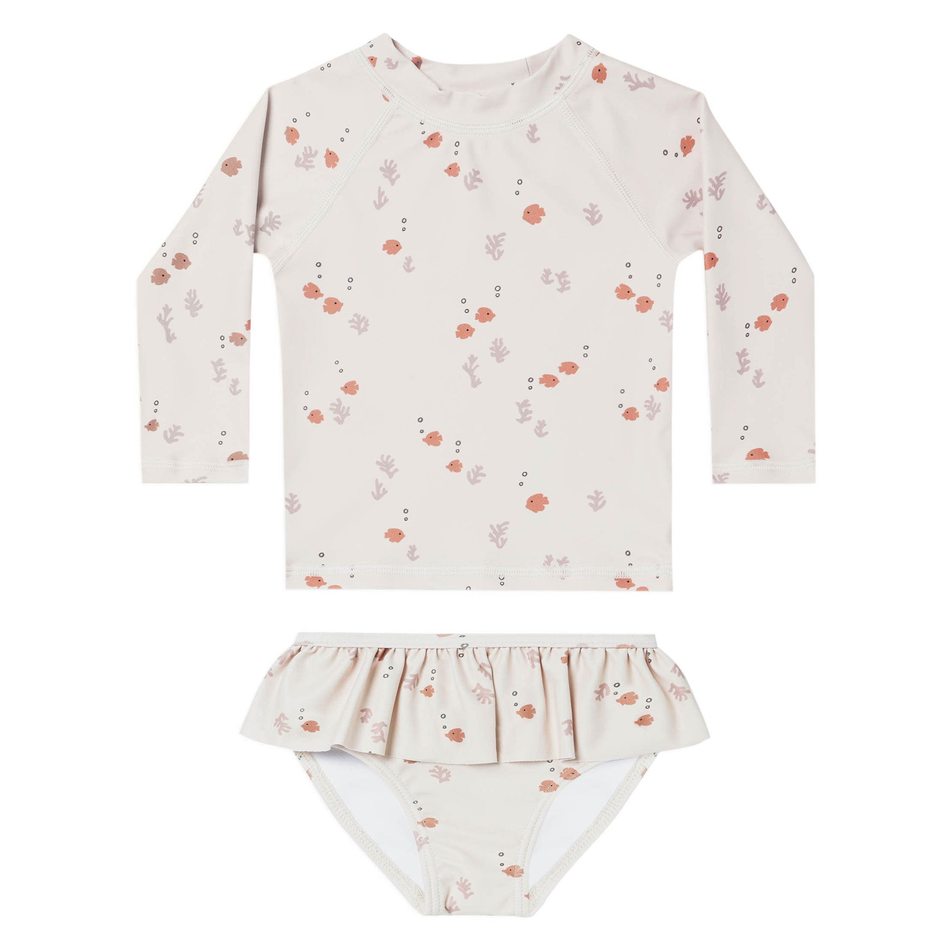 Rylee + Cru Rashguard One-Piece - Angel Fish