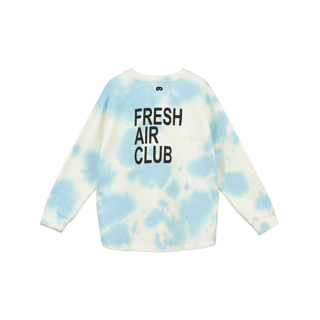 Beau Loves Blue Clouds Tie Dye Relaxed Fit Sweater