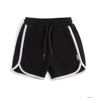 NUNUNU Black Retro Gym Shorts