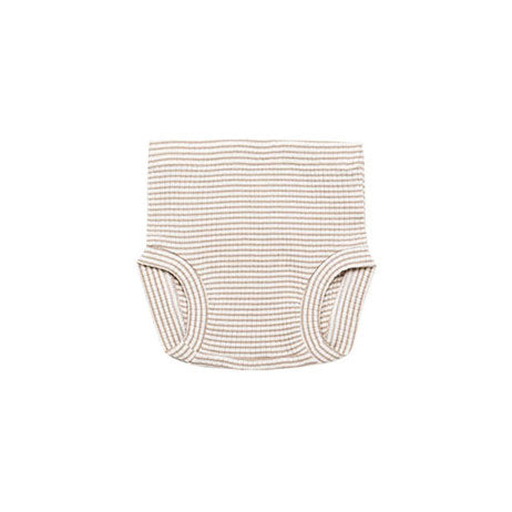 Quincy Mae Fog Stripe Ribbed Bloomers