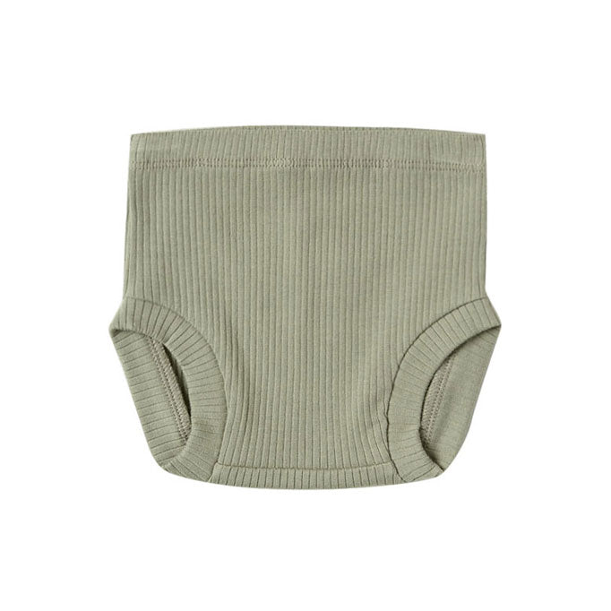 Quincy Mae Moss Ribbed Bloomers