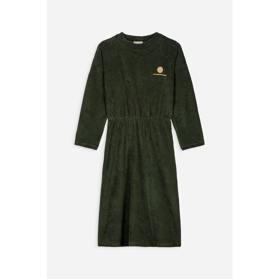 We are Kids Army Green + Logo Blush Sam Robe