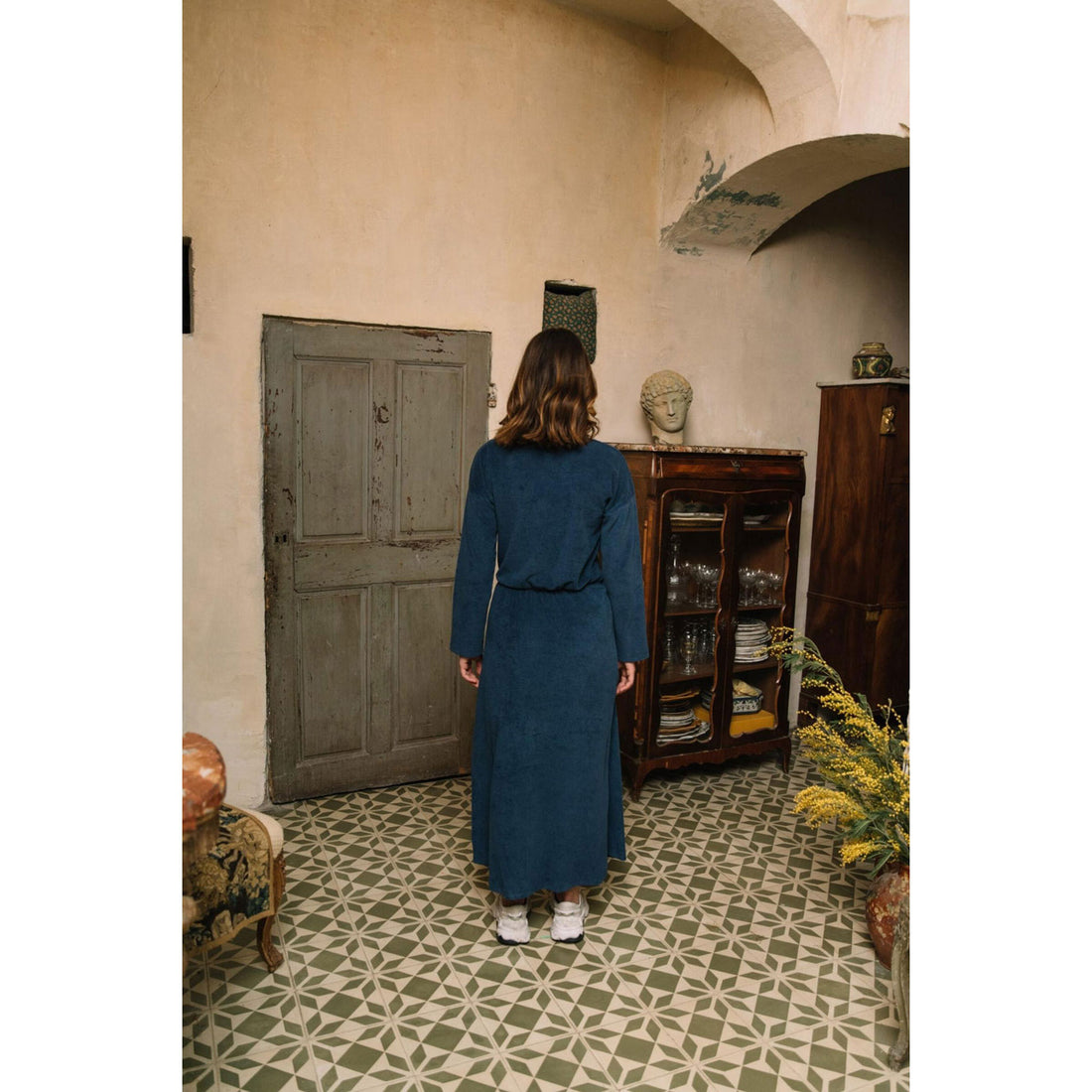 We are Kids Midnight Blue + Logo Rouille Sam Robe