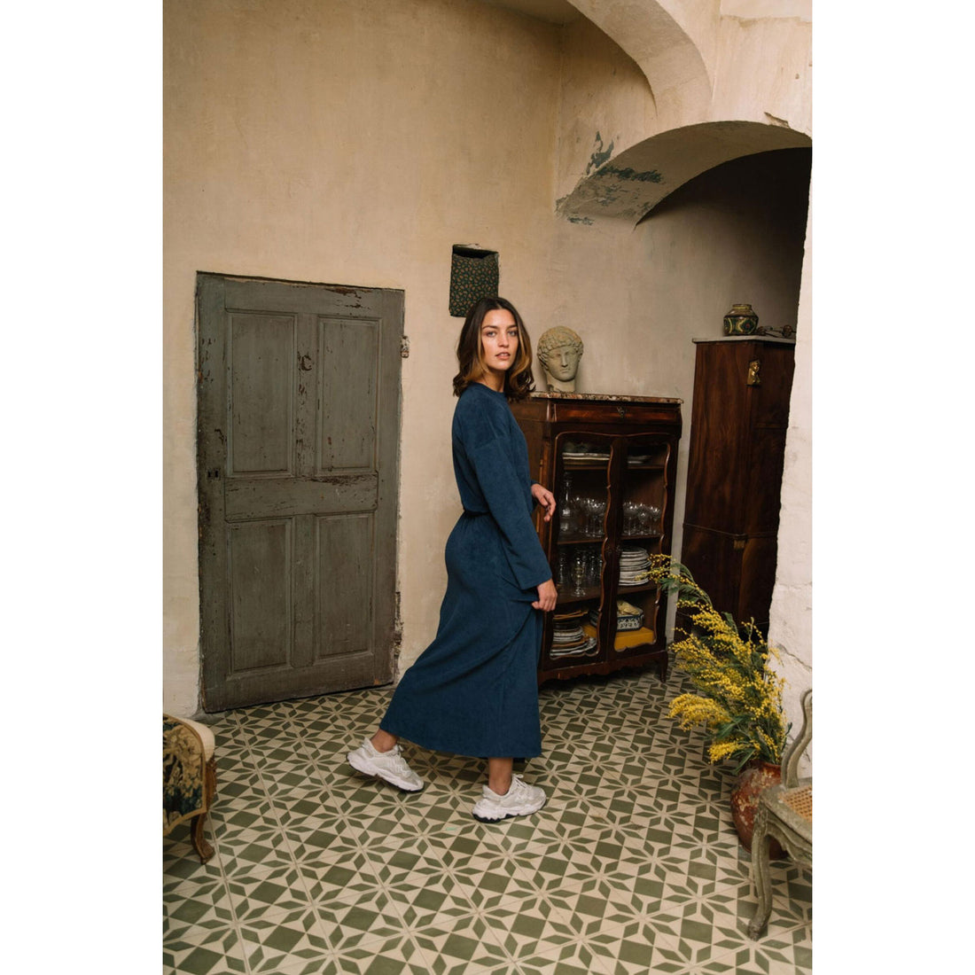 We are Kids Midnight Blue + Logo Rouille Sam Robe