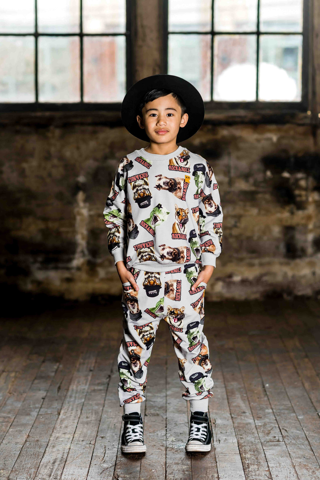 Rock Your Baby Multi Dog Town Track Pants