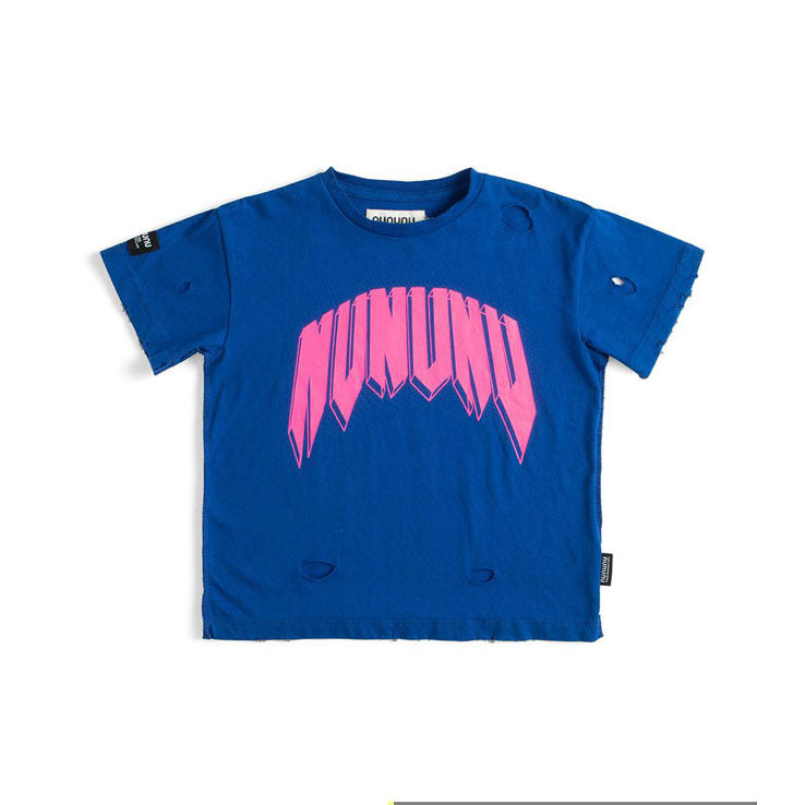 NUNUNU Blue Rock Nu Roll T-shirt