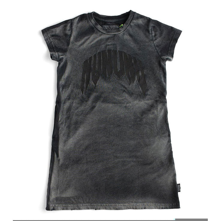 NUNUNU Washed Black Rock Nu Roll Washed A Dress