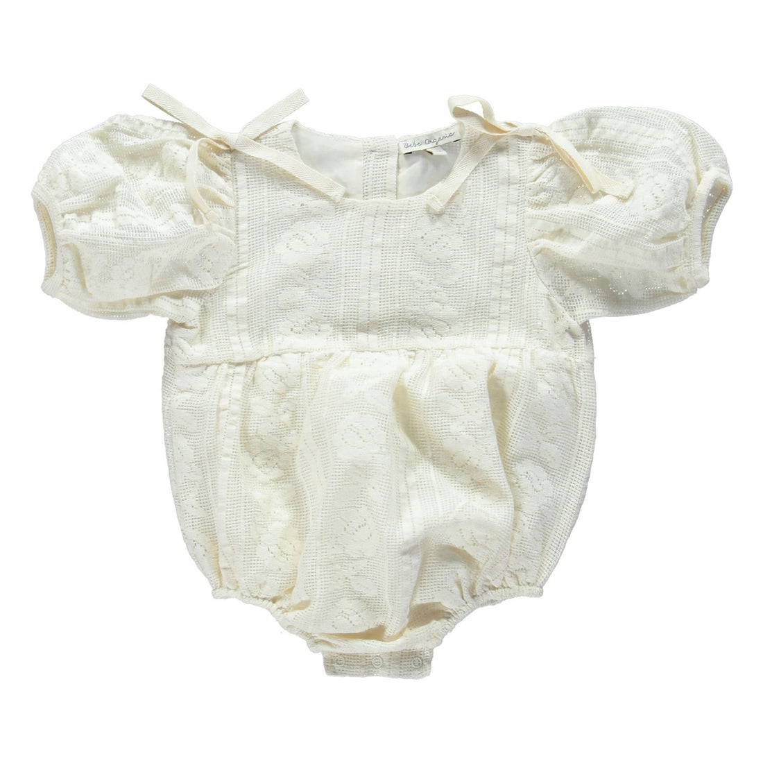 Bebe Organic Natural Rose Romper