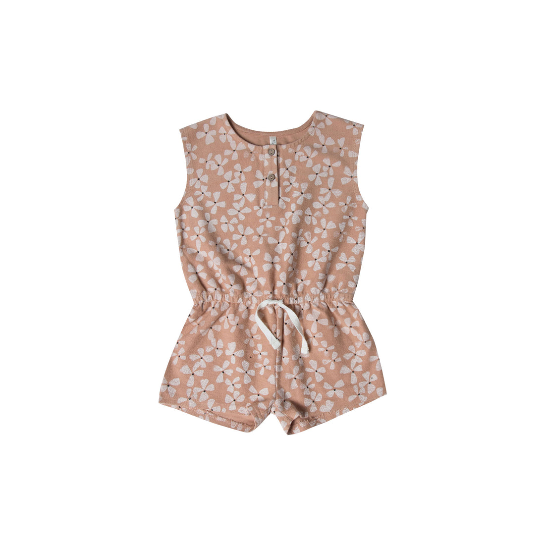 Rylee and Cru Terracotta Flower Romper