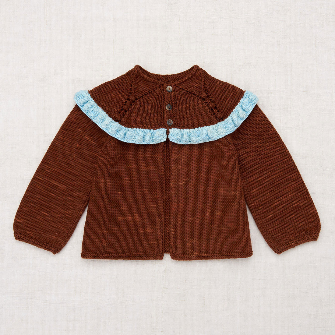 Misha and Puff Cedar Ruffle Cardigan