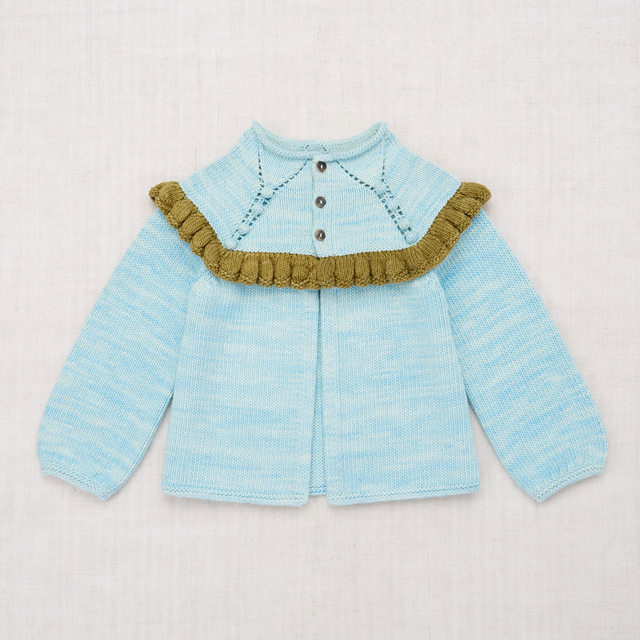 Misha and Puff Tide Pool Ruffle Cardigan