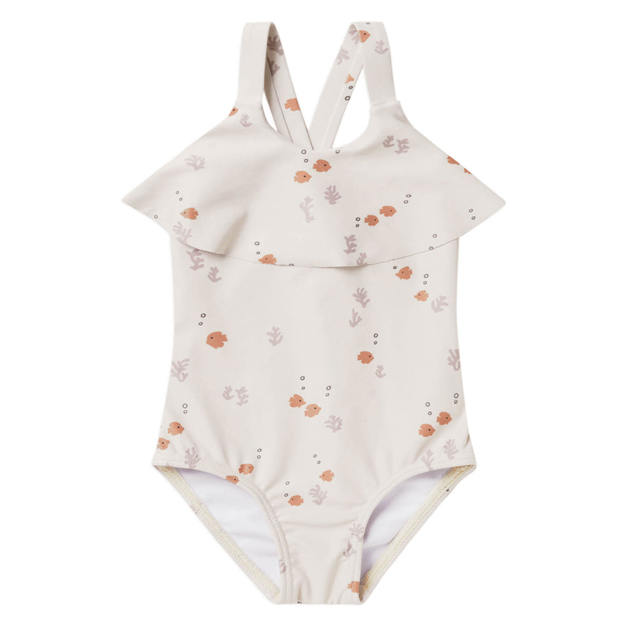 Rylee and Cru Ruffle One-Piece | Angelfish