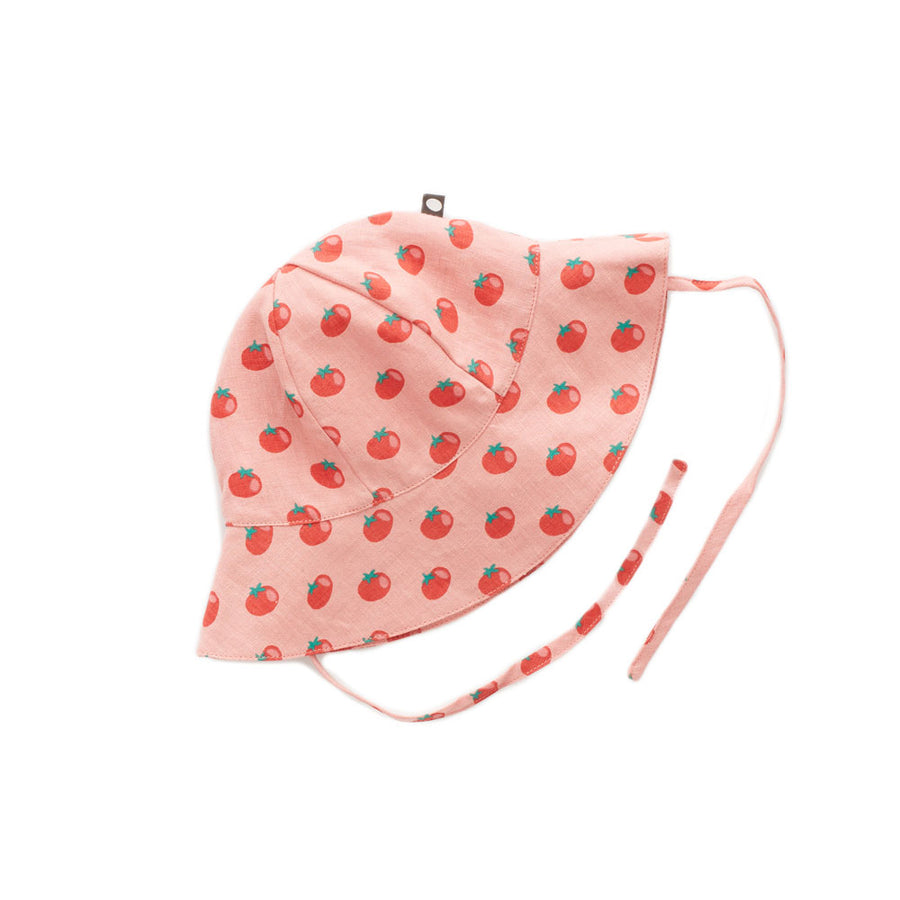 Oeuf Tomato Print Baby Sunhat