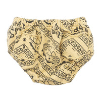 Tocoto Vintage Yellow Bandna Print Fleece Bloomer