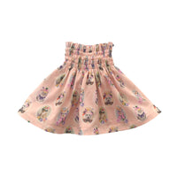 Rasberry Plum Animal Print Meadow Skirt