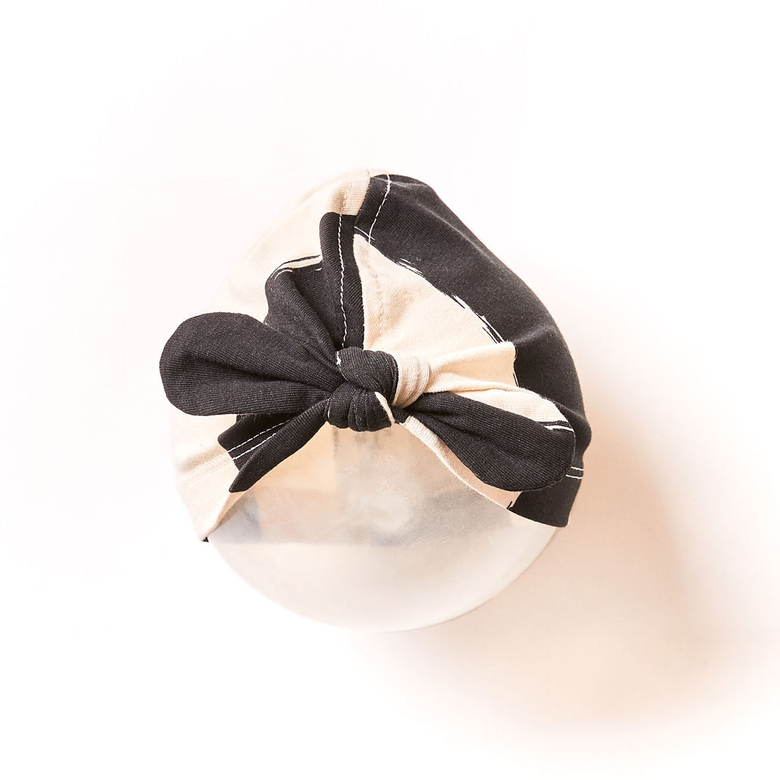 Noe Zoe Black XL Stripes Headband