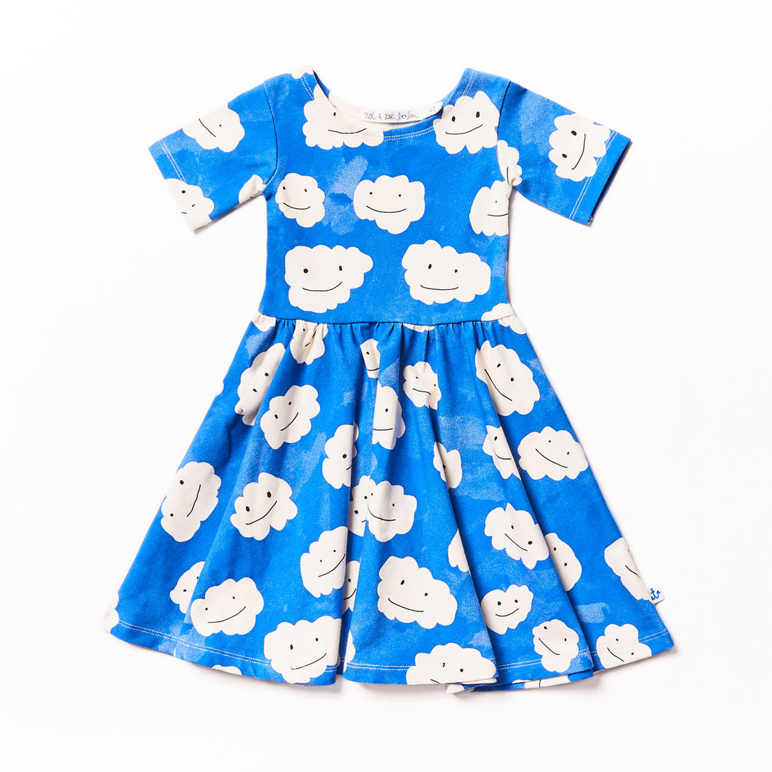 Noe Zoe Blue Clouds Ballerina Dress