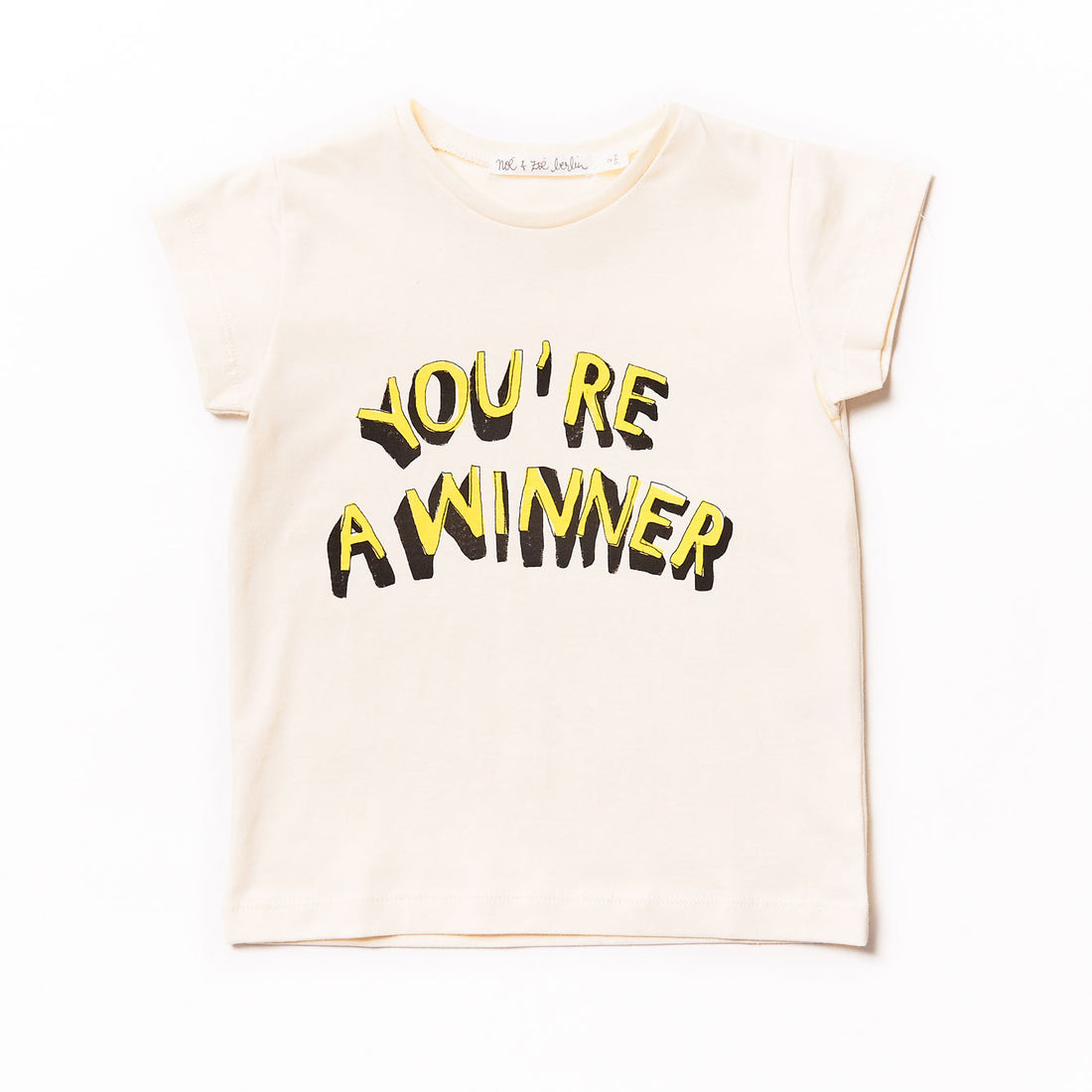 Noe Zoe Cream Winner Tee