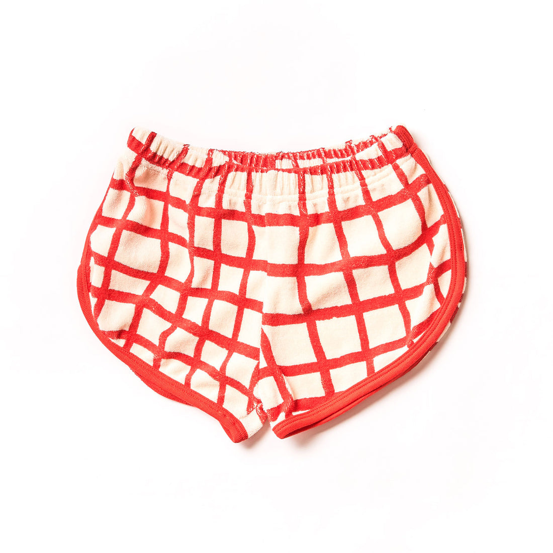Noe Zoe Red Tennis Terry Shorts