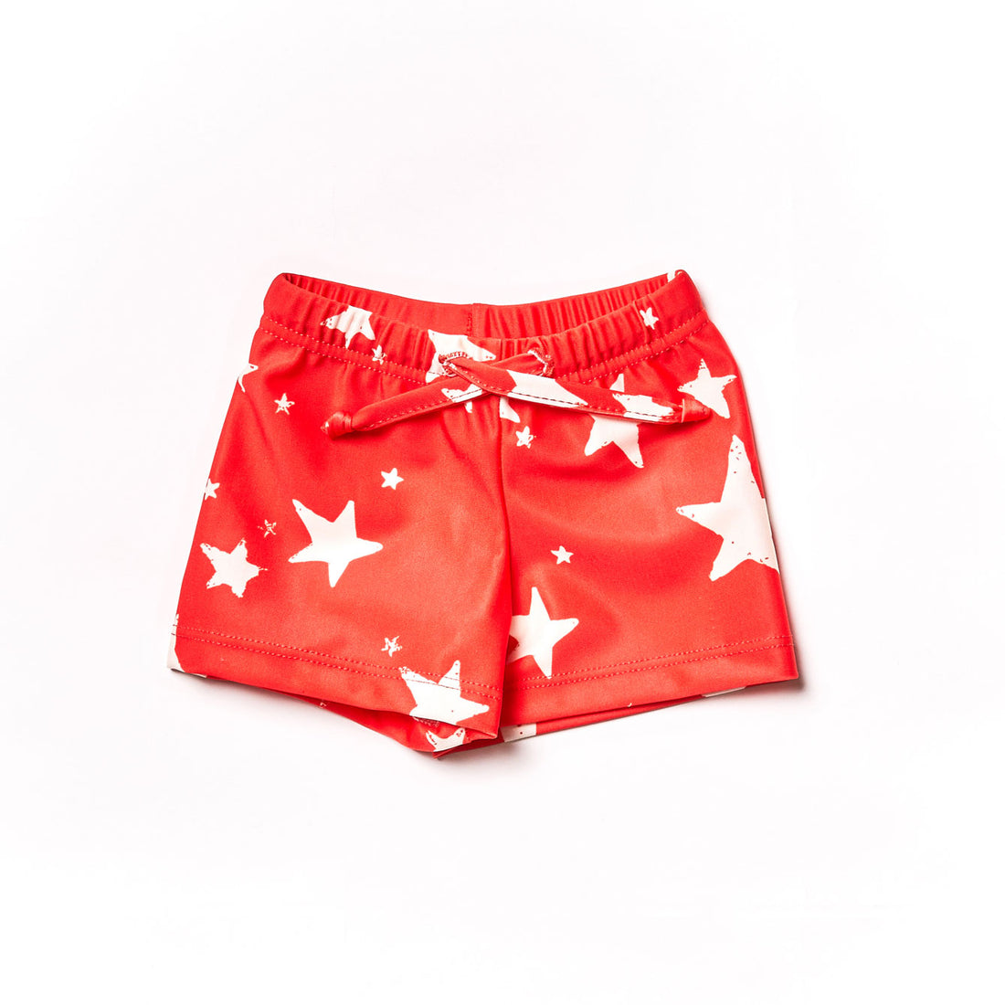 Noe Zoe Red Stars Baby Swim Shorts