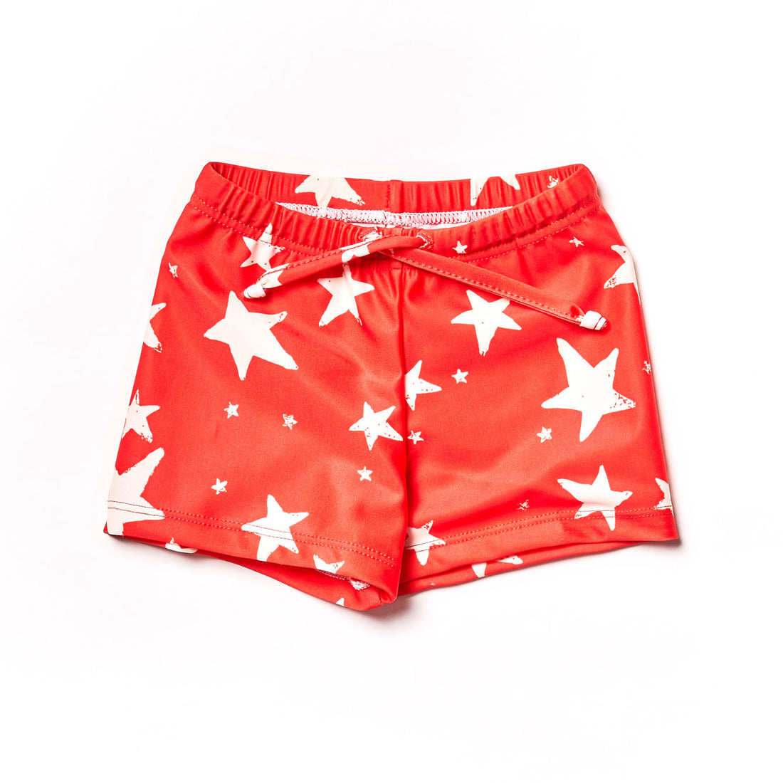 Noe Zoe Red Stars Swim Shorts
