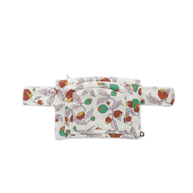 Oeuf White Flowers Belt Bag