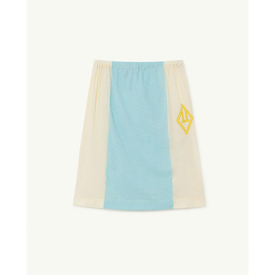 The Animals Observatory White/Blue Stripes Kitten Skirt