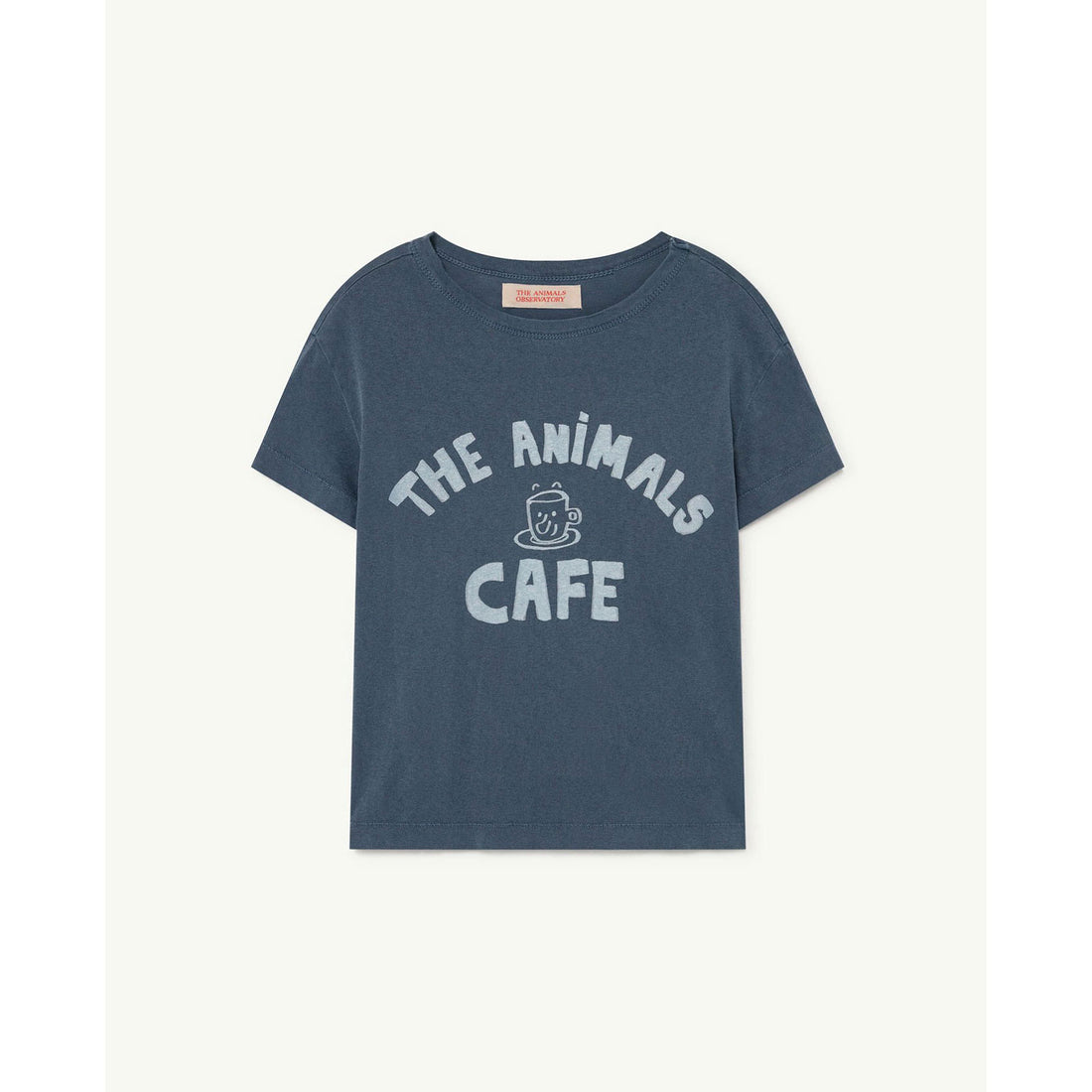The Animals Observatory Rooster Kids T Shirt - Navy Caf�