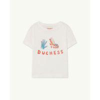 The Animals Observatory Rooster Kids T Shirt - White Duchess