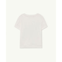 The Animals Observatory Rooster Kids T Shirt - White Duchess